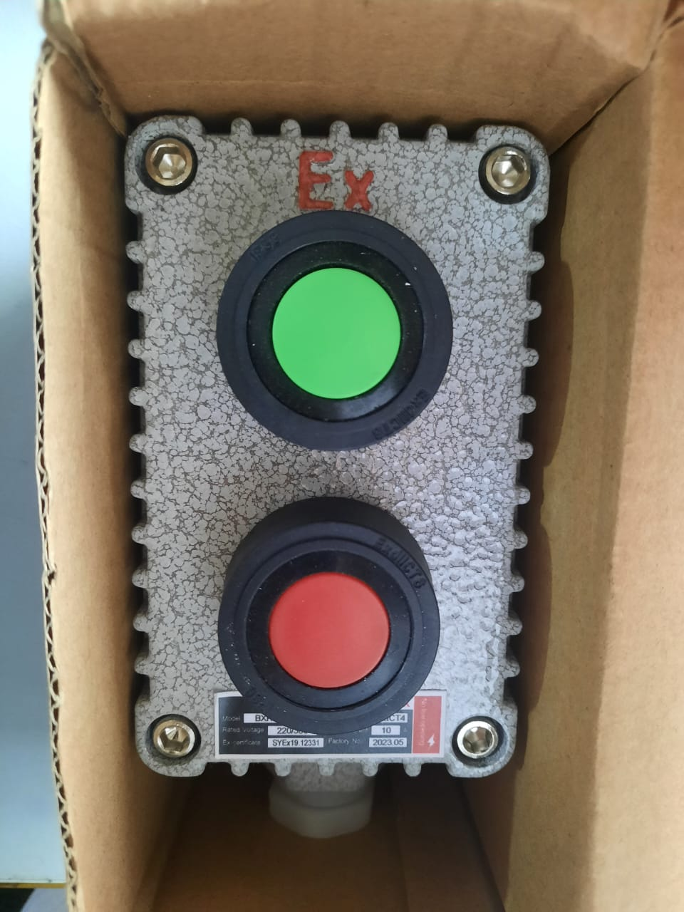 Ex flame proof switch